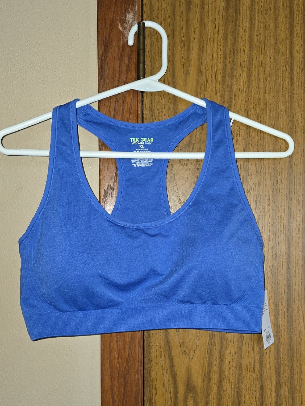 tek gear Royal Blue Racerback Sports Bra